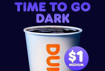 Score a $1 Medium Midnight Coffee with Order Ahead Through to January 31 at Dunkin’ Donuts: A Rewards Exclusive Score a $1 Medium Midnight Coffee with Order Ahead Through to January 31 at Dunkin’ Donuts: A Rewards Exclusive