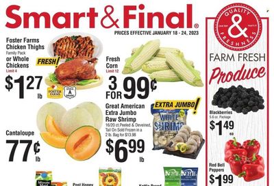 Smart & Final (AZ, CA) Weekly Ad Flyer Specials January 18 to January 24, 2023