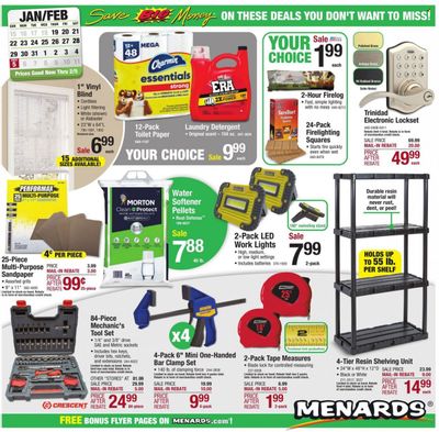 Menards Weekly Ad Flyer Specials January 19 to February 5, 2023