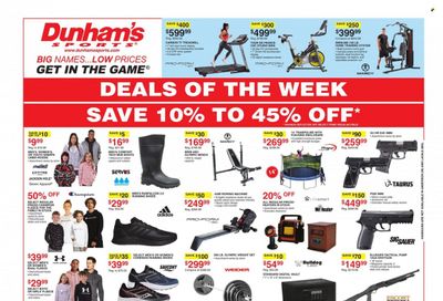 Dunham's Sports (IN, KY, MI, MN, OH, PA, SD, WI) Weekly Ad Flyer Specials January 21 to January 26, 2023
