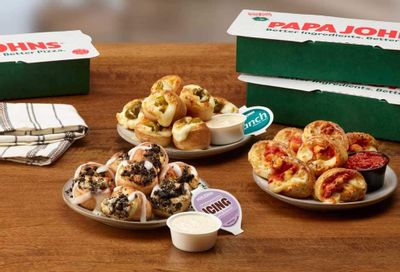 Papa John’s Pizza Releases their New Papa Bites Including Chicken Parmesan and Oreo Cookie