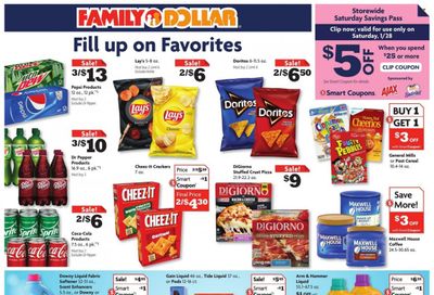 Family Dollar Weekly Ad Flyer Specials January 22 to January 28, 2023