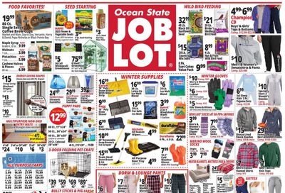 Ocean State Job Lot (CT, MA, ME, NH, NJ, NY, RI, VT) Weekly Ad Flyer Specials January 26 to February 1, 2023