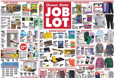 Ocean State Job Lot (CT, MA, ME, NH, NJ, NY, RI, VT) Weekly Ad Flyer Specials January 26 to February 1, 2023 Ocean State Job Lot (CT, MA, ME, NH, NJ, NY, RI, VT) Weekly Ad Flyer Specials January 26 to February 1, 2023
