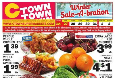 C-Town (CT, FL, MA, NJ, NY, PA) Weekly Ad Flyer Specials January 27 to February 2, 2023