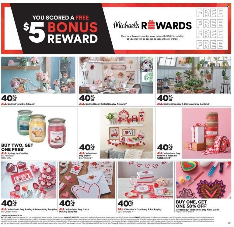 Michaels Current weekly ad 01/22 - 01/28/2023 [2] 