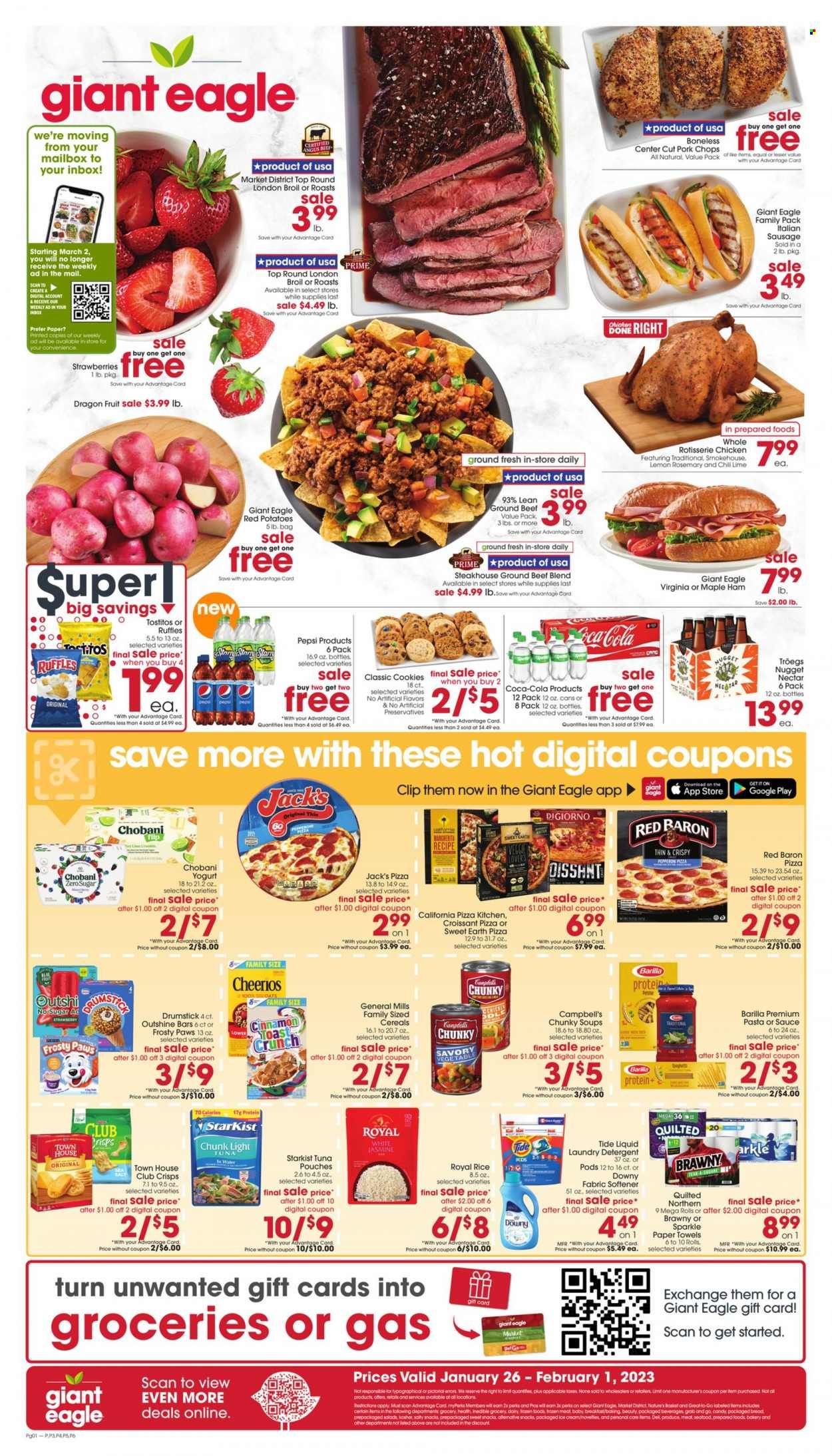 Giant Eagle (OH, PA) Weekly Ad Flyer Specials January 26 to February 1