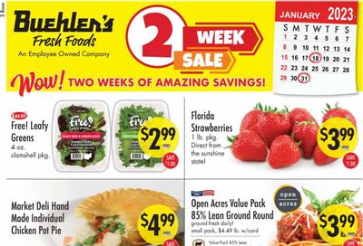 Buehler's (OH) Weekly Ad Flyer Specials January 18 to January 31, 2023