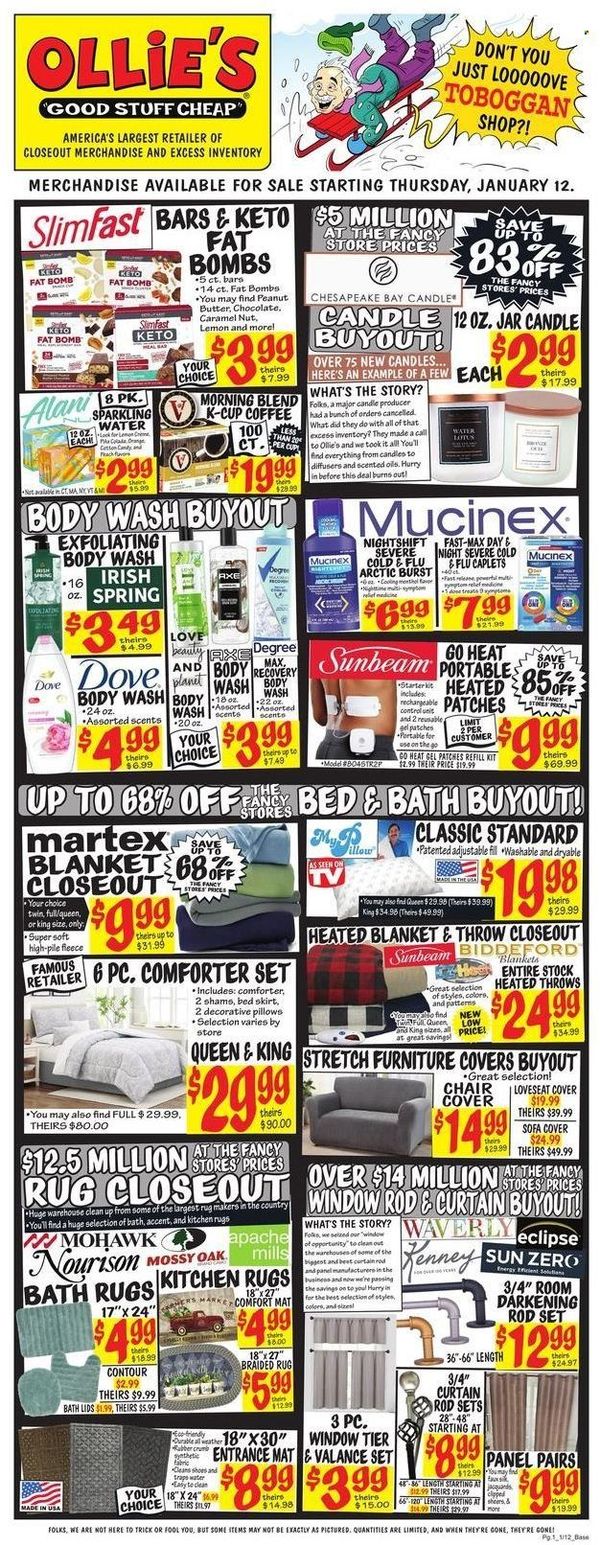 Ollie's Bargain Outlet Weekly Ad Flyer Specials January 12 to January
