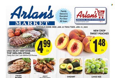 Arlan's Market (TX) Weekly Ad Flyer Specials January 25 to January 31, 2023