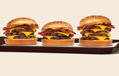 Burger King Announces the Triumphant Return of their Double, Triple and Quad BK Stackers for a Limited Time