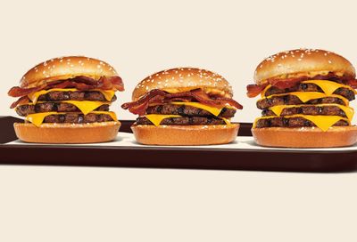 Burger King Announces the Triumphant Return of their Double, Triple and Quad BK Stackers for a Limited Time
