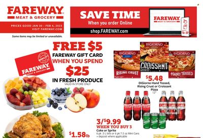 Fareway (IA) Weekly Ad Flyer Specials January 30 to February 4, 2023