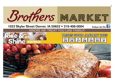 Brothers Market (IA, KS, MO) Weekly Ad Flyer Specials January 25 to January 31, 2023