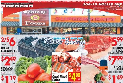Compare Foods (NY) Weekly Ad Flyer Specials January 27 to February 2, 2023 Compare Foods (NY) Weekly Ad Flyer Specials January 27 to February 2, 2023