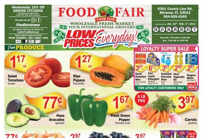 Food Fair Fresh Market (FL) Weekly Ad Flyer Specials January 26 to February 1, 2023 Food Fair Fresh Market (FL) Weekly Ad Flyer Specials January 26 to February 1, 2023
