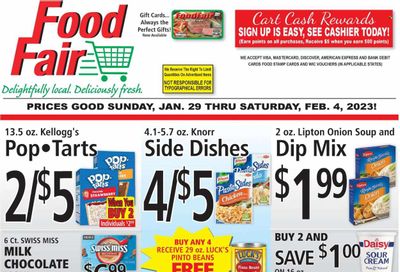Food Fair Market (KY, OH, WV) Weekly Ad Flyer Specials January 29 to February 4, 2023