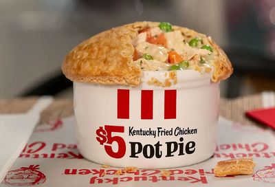 Kentucky Fried Chicken Dishes Up their $5 Pot Pie for a Limited Time