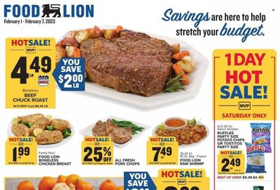 Food Lion (SC) Weekly Ad Flyer Specials February 1 to February 7, 2023 Food Lion (SC) Weekly Ad Flyer Specials February 1 to February 7, 2023