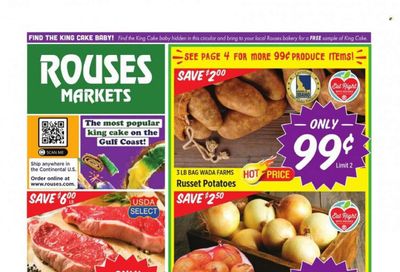 Rouses Markets (LA) Weekly Ad Flyer Specials February 1 to February 8, 2023