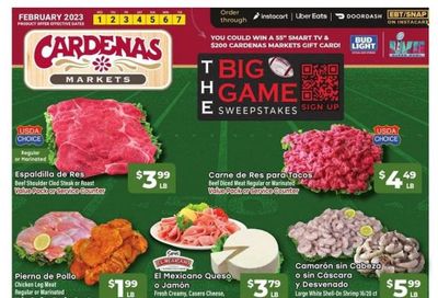 Cardenas (CA, NV) Weekly Ad Flyer Specials February 1 to February 7, 2023
