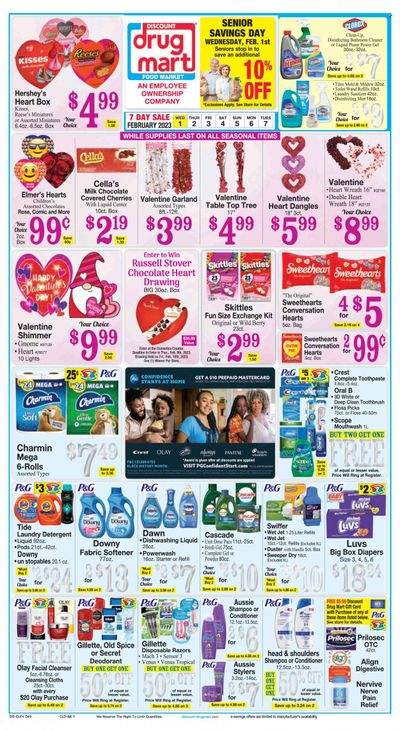 Discount Drug Mart (OH) Weekly Ad Flyer Specials February 1 to February 7, 2023