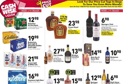 Cash Wise Liquor Only (MN) Weekly Ad Flyer Specials January 29 to February 4, 2023