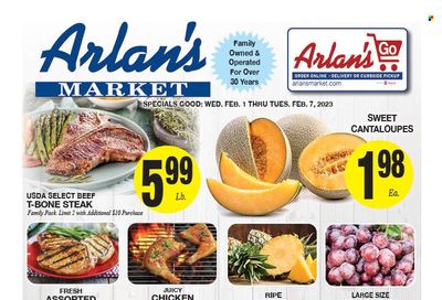Arlan's Market (TX) Weekly Ad Flyer Specials February 1 to February 7, 2023