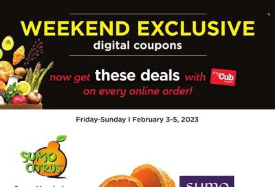 Cub Foods (MN) Weekly Ad Flyer Specials February 3 to February 5, 2023