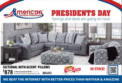American Furniture Warehouse (AZ, CO, TX) Weekly Ad Flyer Specials February 5 to February 11, 2023