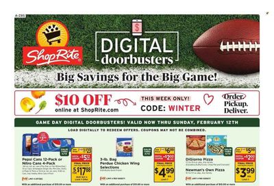ShopRite (MD) Weekly Ad Flyer Specials February 3 to February 9, 2023 ShopRite (MD) Weekly Ad Flyer Specials February 3 to February 9, 2023