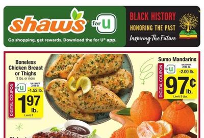 Shaw’s (MA, ME, NH, RI, VT) Weekly Ad Flyer Specials February 3 to February 9, 2023 Shaw’s (MA, ME, NH, RI, VT) Weekly Ad Flyer Specials February 3 to February 9, 2023