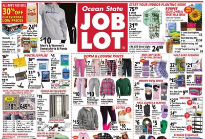 Ocean State Job Lot (CT, MA, ME, NH, NJ, NY, RI, VT) Weekly Ad Flyer Specials February 2 to February 8, 2023