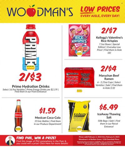 Woodman's Markets (IL, WI) Weekly Ad Flyer Specials February 2 to February 8, 2023