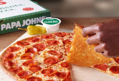 Papa Johns Unveils their New Crispy Parm Pizza with a Parmesan and Romano Cheese Blend