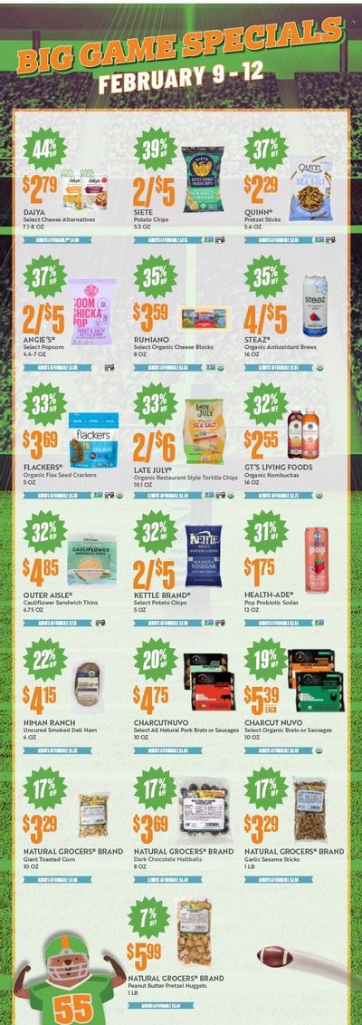 Natural Grocers Weekly Ad Flyer Specials February 9 to February 12, 2023