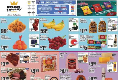 Food Dynasty (NY) Weekly Ad Flyer Specials February 3 to February 9, 2023 Food Dynasty (NY) Weekly Ad Flyer Specials February 3 to February 9, 2023