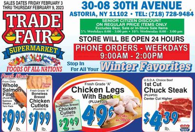 Trade Fair Supermarket (NY) Weekly Ad Flyer Specials February 3 to February 9, 2023
