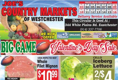 Country Markets of Westchester (NY) Weekly Ad Flyer Specials February 3 to February 16, 2023