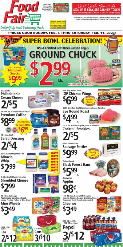 Food Fair Market (KY, OH, WV) Weekly Ad Flyer Specials February 5 to February 11, 2023