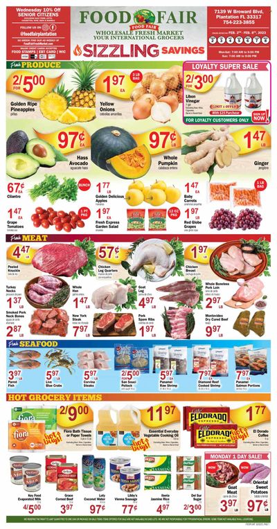 Food Fair Fresh Market (FL) Weekly Ad Flyer Specials February 2 to February 8, 2023