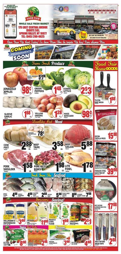Food Fair Fresh Market (NY) Weekly Ad Flyer Specials February 3 to February 9, 2023