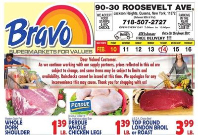 Bravo Supermarkets Weekly Ad Flyer Specials February 10 to February 16, 2023