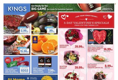 Kings Food Markets (CT, NJ, NY) Weekly Ad Flyer Specials February 10 to February 16, 2023