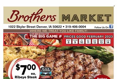 Brothers Market (IA, KS, MO) Weekly Ad Flyer Specials February 8 to February 14, 2023