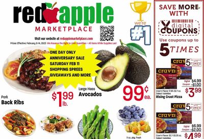 Red Apple Marketplace (OR) Weekly Ad Flyer Specials February 8 to February 14, 2023
