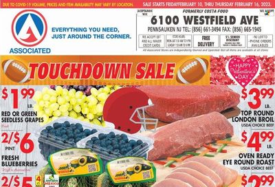Associated Supermarkets (NY) Weekly Ad Flyer Specials February 10 to February 16, 2023
