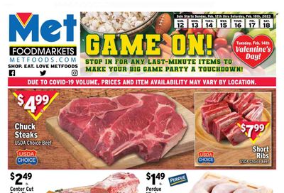 Met Foodmarkets Weekly Ad Flyer Specials February 12 to February 18, 2023