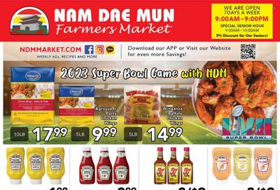 Nam Dae Mun Farmers Market (GA) Weekly Ad Flyer Specials February 10 to February 16, 2023