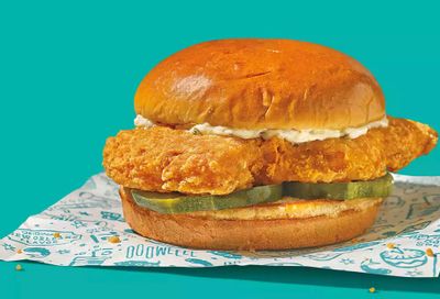 Classic and Spicy Flounder Fish Sandwiches Are Back at Popeyes Chicken